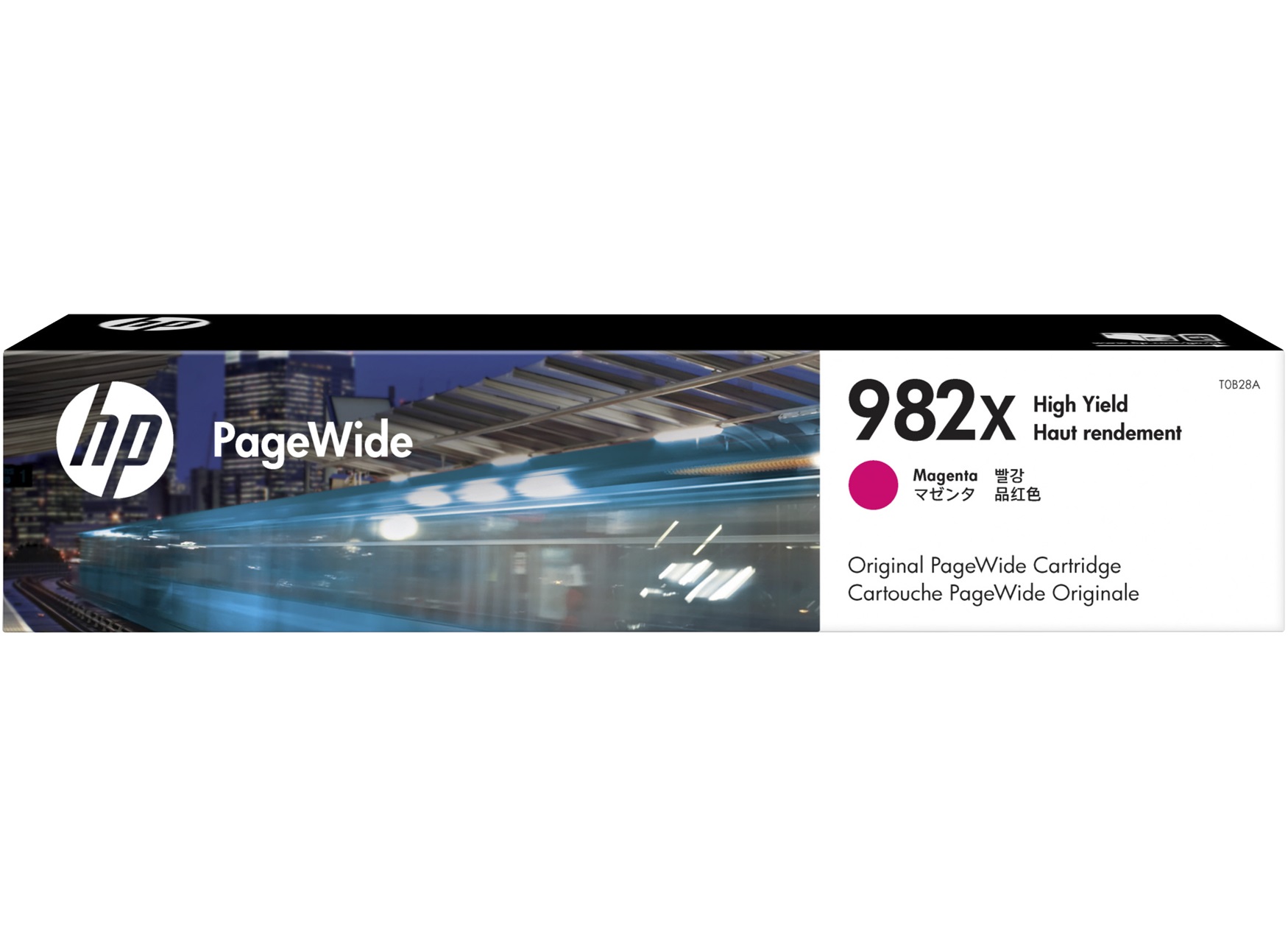 HP 982X High Yield Magenta Original PageWide Cartridge